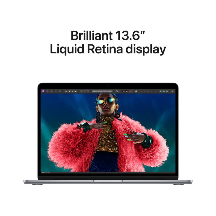 15-inch MacBook Air: Apple M3 chip with 8-core CPU and 10-core GPU, 8GB, 512GB SSD - Silver(MRYQ3B/A) - Image 4
