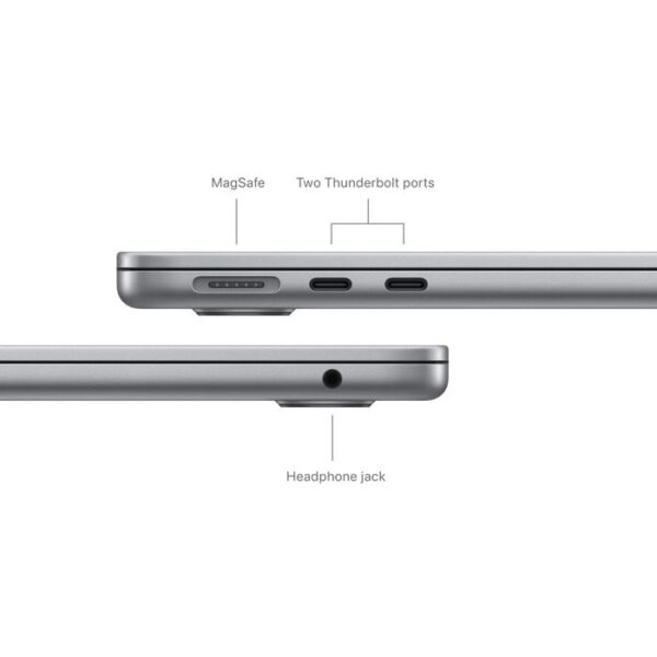 15-inch MacBook Air: Apple M3 chip with 8-core CPU and 10-core GPU, 16GB, 512GB SSD - Space Grey(MXD13B/A) - Image 7