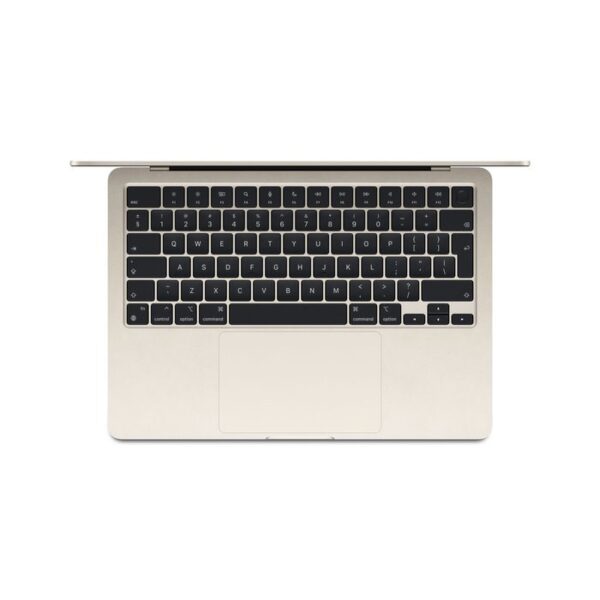 13-inch MacBook Air: Apple M3 chip with 8-core CPU and 8-core GPU, 8GB, 256GB SSD - Starlight (MRXT3B/A) - Image 2