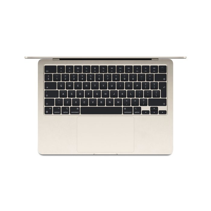 13-inch MacBook Air: Apple M3 chip with 8-core CPU and 8-core GPU, 8GB, 256GB SSD - Starlight (MRXT3B/A) - Image 2