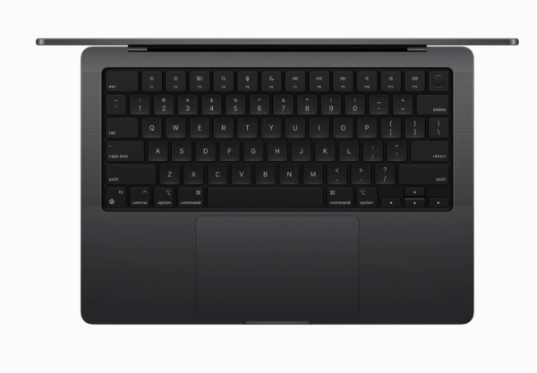 14-inch MacBook Pro: Apple M3 Pro chip with 12-core CPU and 18-core GPU, 18GB, 1TB SSD - Space Black (MRX43B/A)