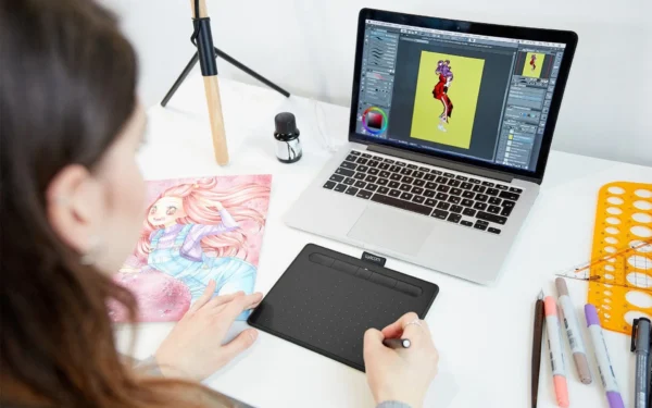 Wacom Intuos M Bluetooth Black(CTL-6100WLK-N) - Image 6