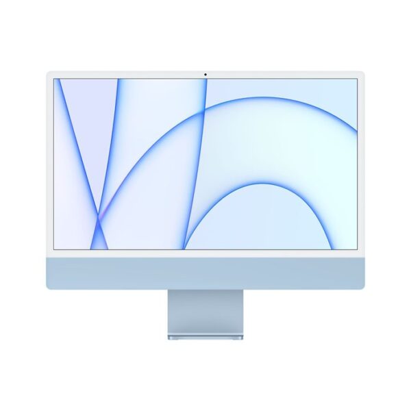 24-inch iMac with Retina 4.5K display: Apple M3 chip with 8-core CPU and 8-core GPU, 256GB SSD - Blue (MQRC3B/A)