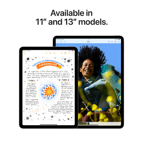 13-inch iPad Air Wi-Fi + Cellular 1TB - Space Grey (MV743AB/A) - Image 4