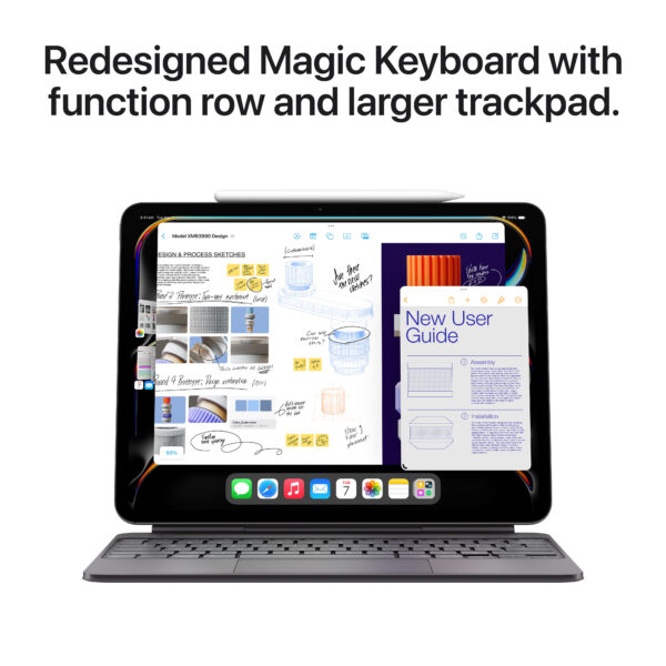 13-inch iPad Pro WiFi + Cellular 1TB with Nano-texture Glass - Space Black (MWRY3AB/A) - Image 7
