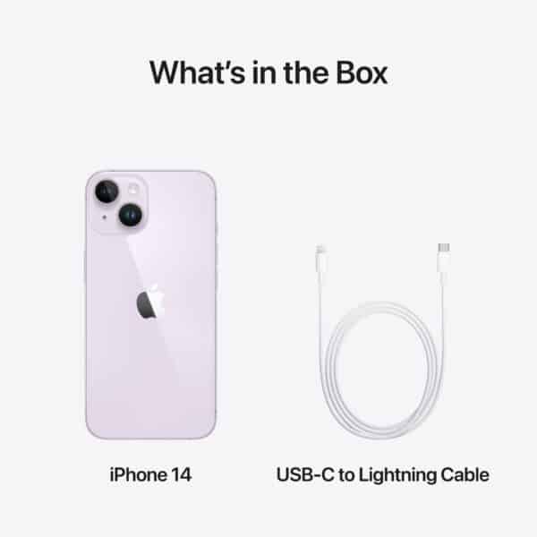 iPhone 14 256GB Purple (MPWA3AA/A) - Image 4