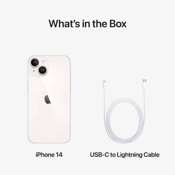 iPhone 14 256GB Starlight (MPW43AA/A) - Image 4
