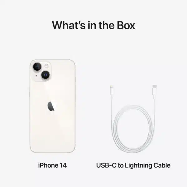 iPhone 14 256GB Starlight (MPW43AA/A) - Image 4