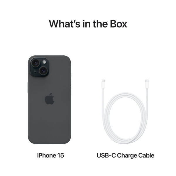 iPhone 15 Black 512GB (MTPC3AA/A) - Image 5