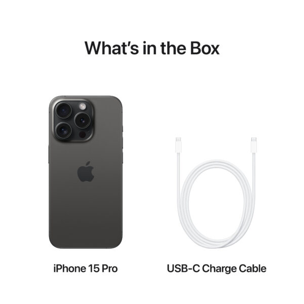 iPhone 15 Pro Black 512GB (MTV73AA/A) - Image 7