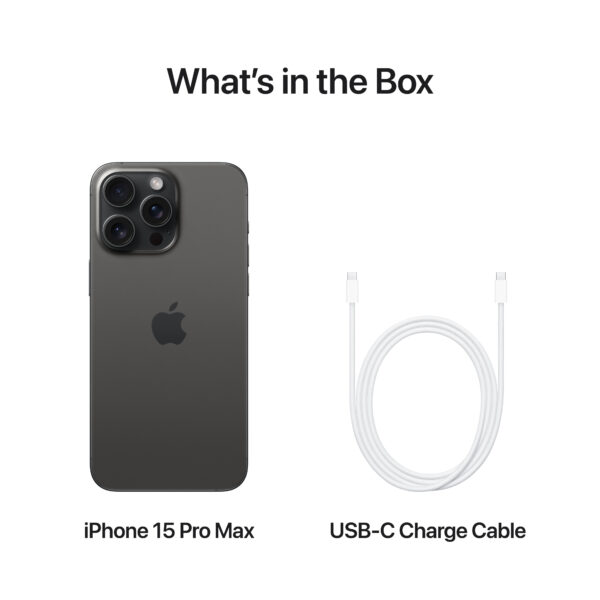 iPhone 15 Pro Max Black 256GB (MU773AA/A) - Image 7