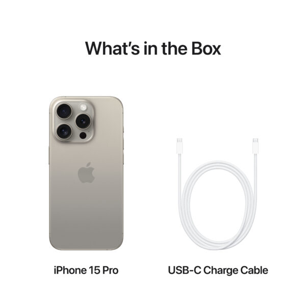 iPhone 15 Pro Natural 128GB (MTUX3AA/A) - Image 7