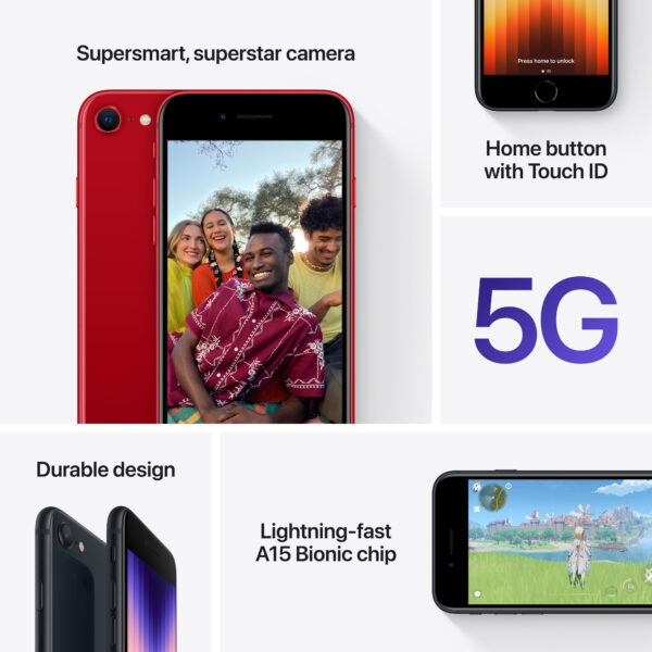 iPhone SE 256GB Midnight (MMXM3AA/A) - 3rd Generation - Image 8
