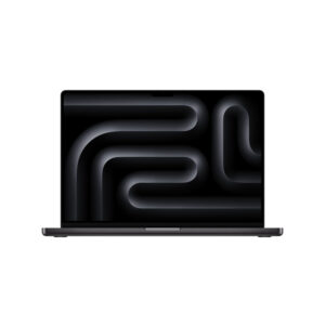 16-inch MacBook Pro in Space Black featuring the Apple M5 Max chip with an 18-core CPU, 40-core GPU, 48GB unified memory, and 2TB SSD for professional creative and AI workloads.
