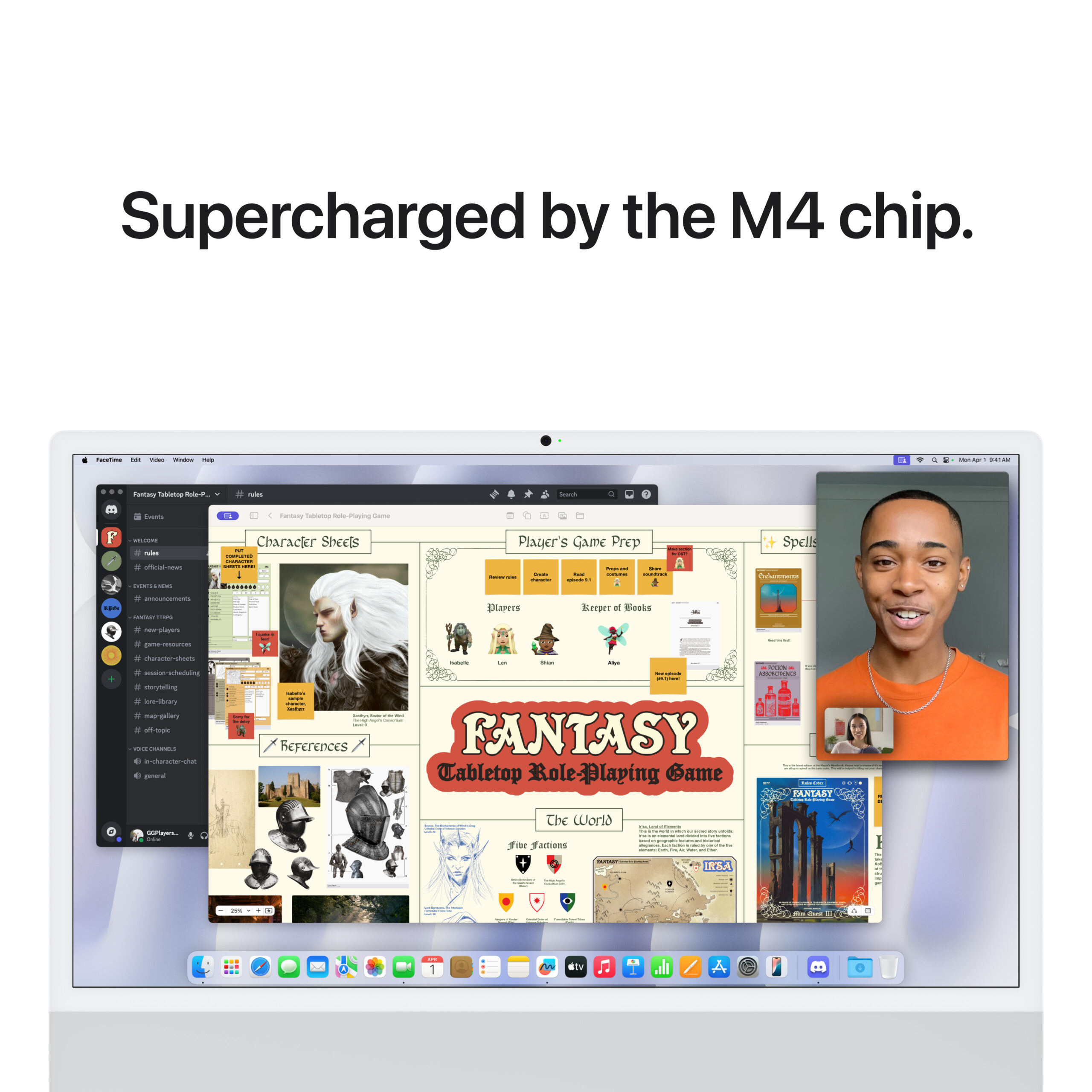 24-inch iMac with Retina 4.5K display: Apple M4 chip with 8‑core CPU and 8‑core GPU, 16GB, 256GB SSD - Silver (MWUC3B/A) - Image 6