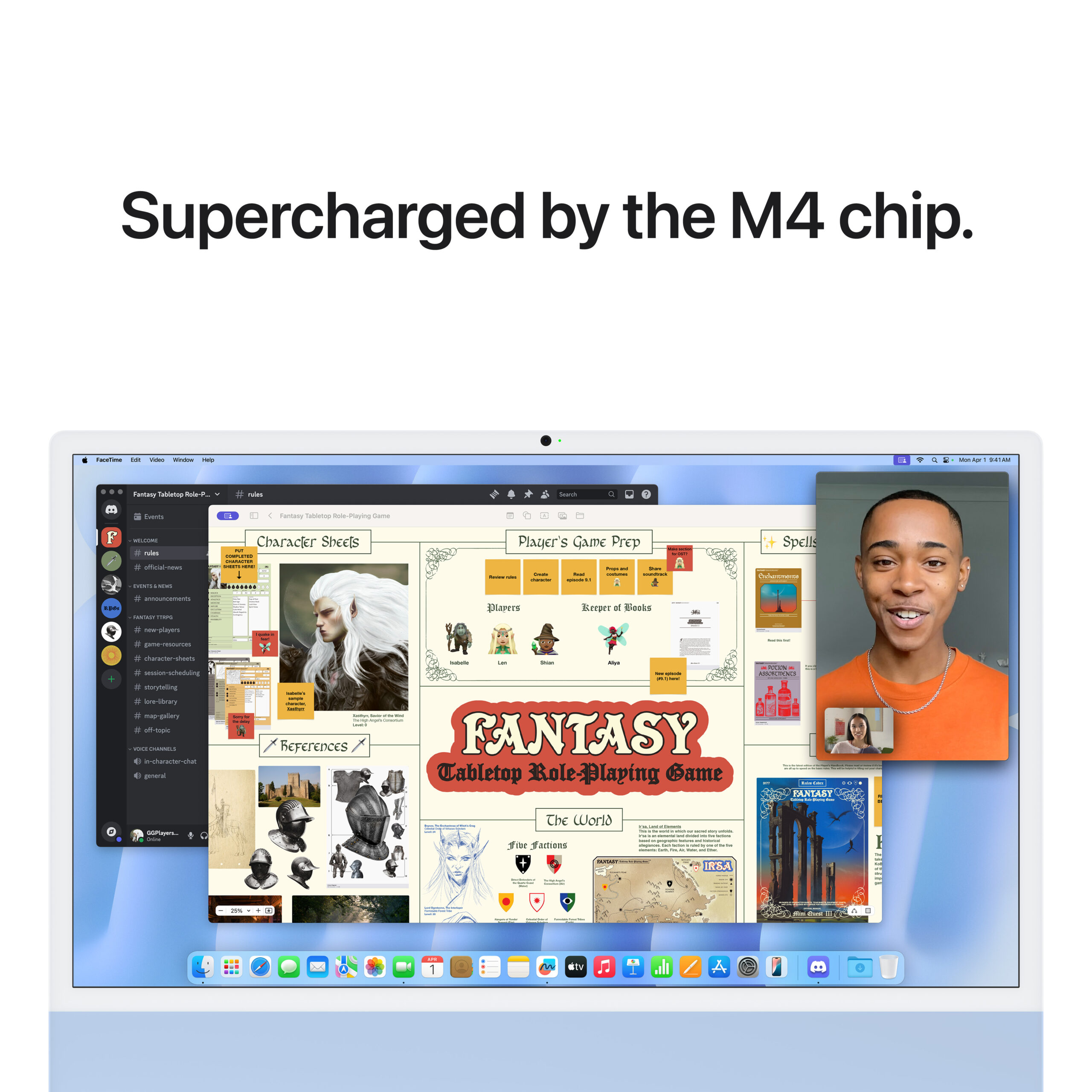 24-inch iMac with Retina 4.5K display: Apple M4 chip with 10‑core CPU and 10‑core GPU, 16GB, 512GB SSD - Blue (MWV33B/A) - Image 6