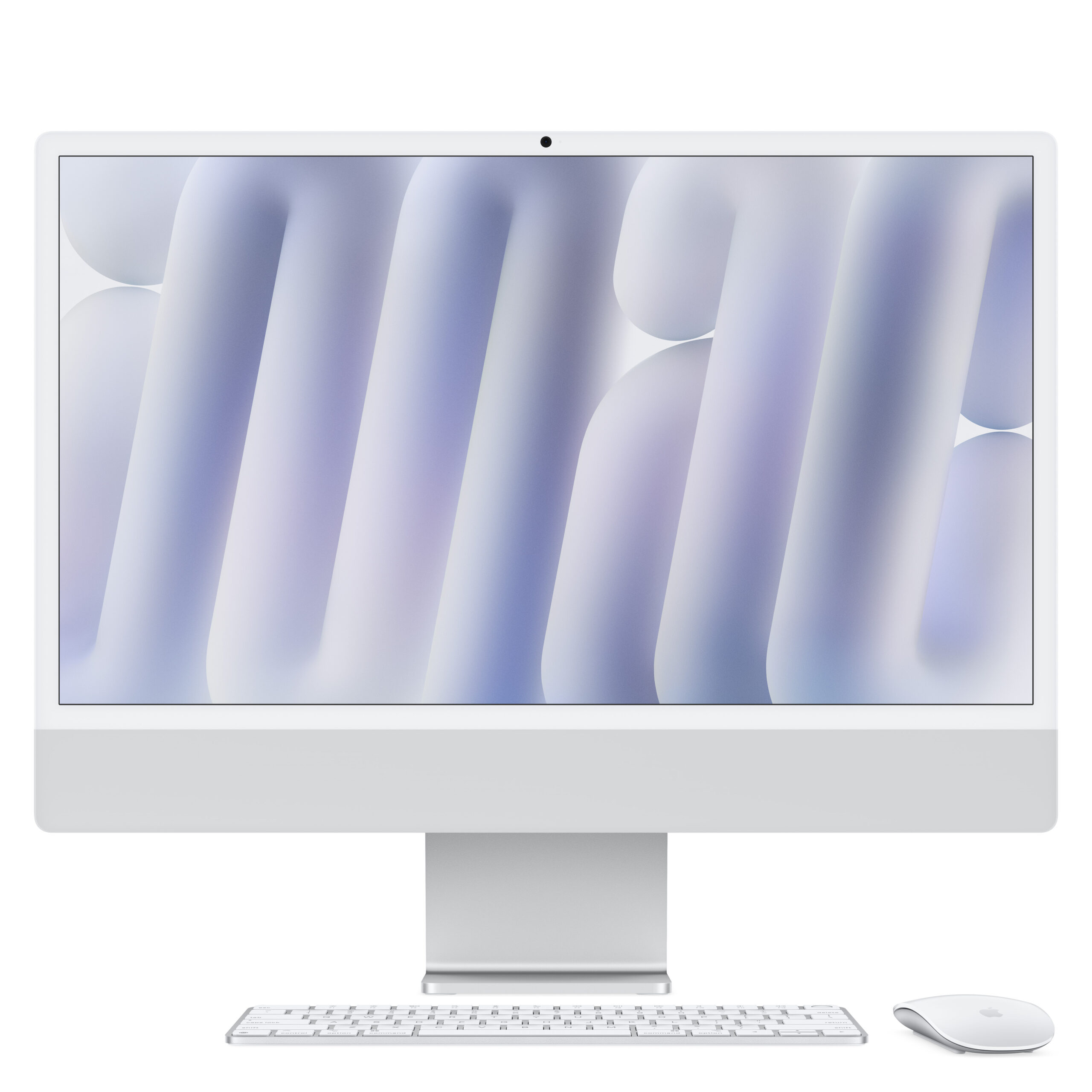 24-inch iMac with Retina 4.5K display: Apple M4 chip with 10‑core CPU and 10‑core GPU, 16GB, 512GB SSD - Silver (MWUV3B/A)