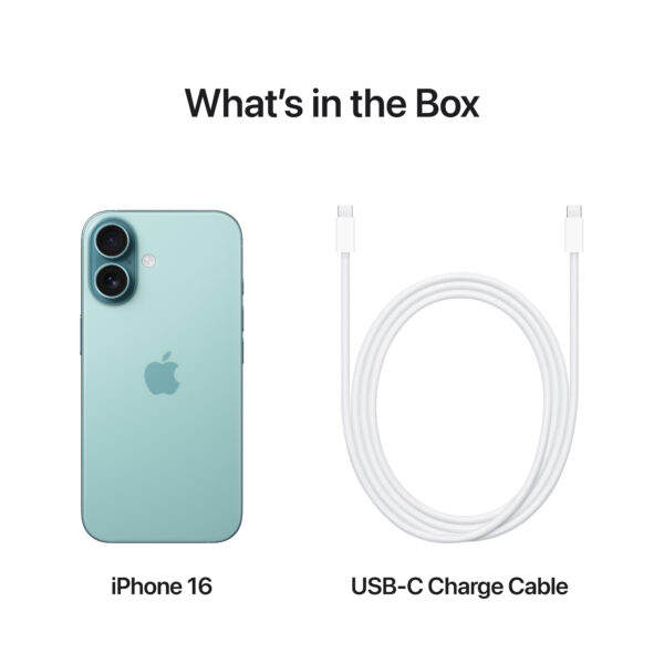 iPhone 16 256GB Teal (MYEJ3QN/A) - Image 9