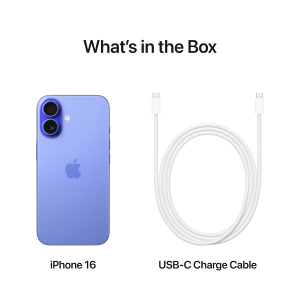 iPhone 16 256GB Ultramarine (MYEH3QN/A) - Image 9