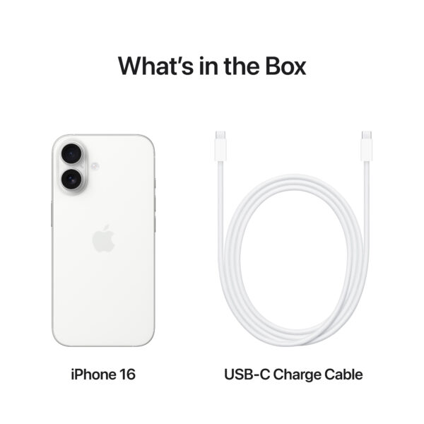 iPhone 16 256GB White (MYEF3QN/A) - Image 9