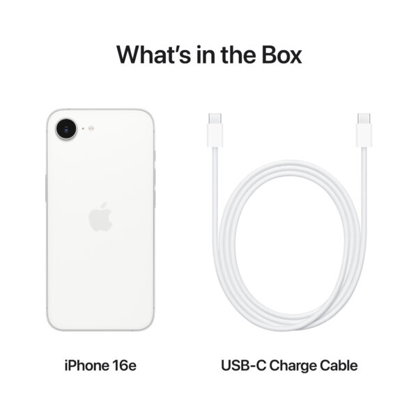 iPhone 16e 128GB White (MD1R4QN/A) - Image 9