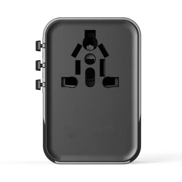 Universal 45W GaN USB-C Plug Adapter Black – Fast Charger for MacBook, iPad & iPhone - Image 5