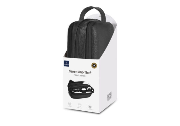 All in One Storage Bag for Power Adapter Charging cables Apple Pencil iPhone AirPods Apple Watch Anti-theft Organize Box Waterproof PU Leather Pouch Travel Bags - Image 12