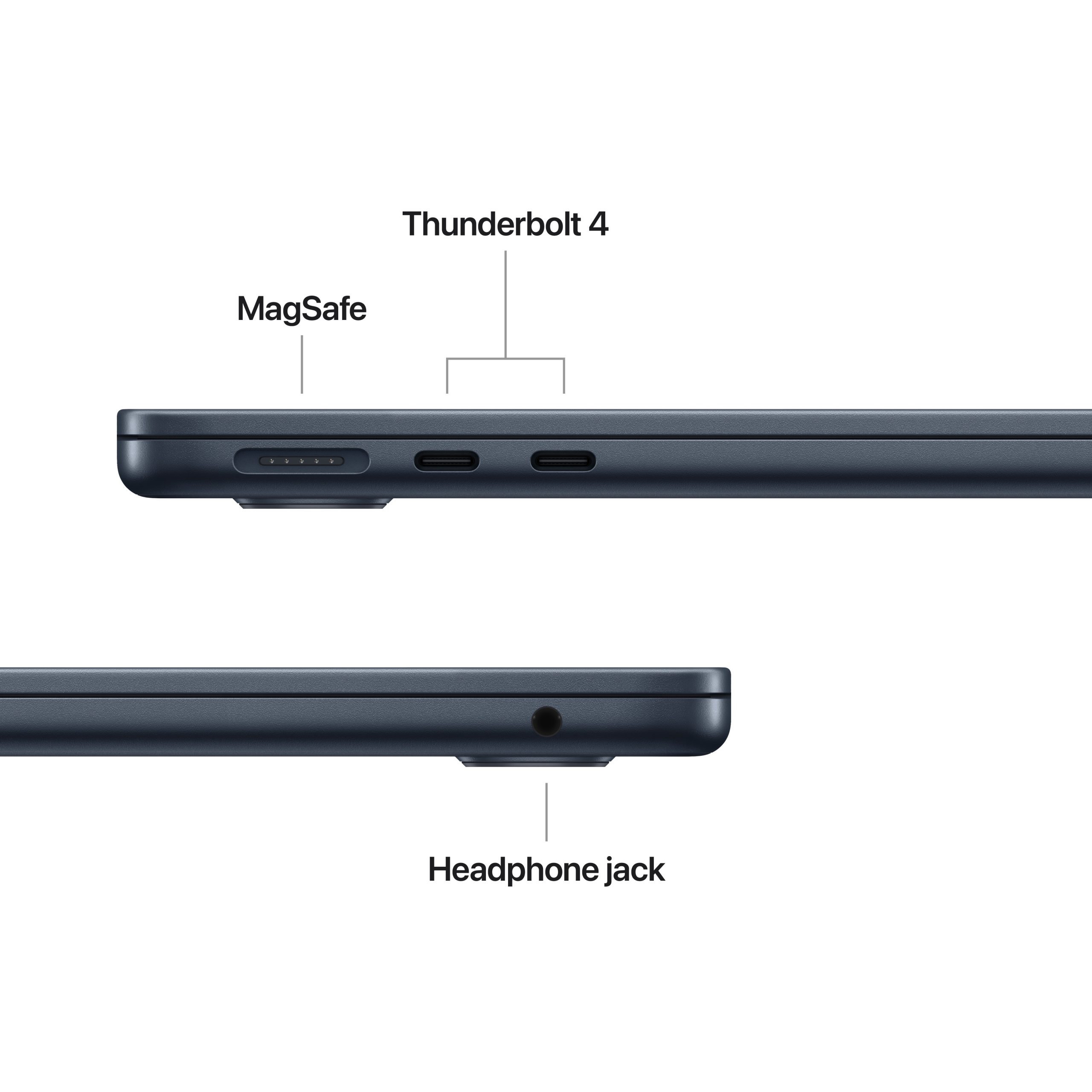 13-inch MacBook Air: Apple M5 chip with 10-core CPU and 8-core GPU, 16GB, 512GB SSD - Midnight - Image 6