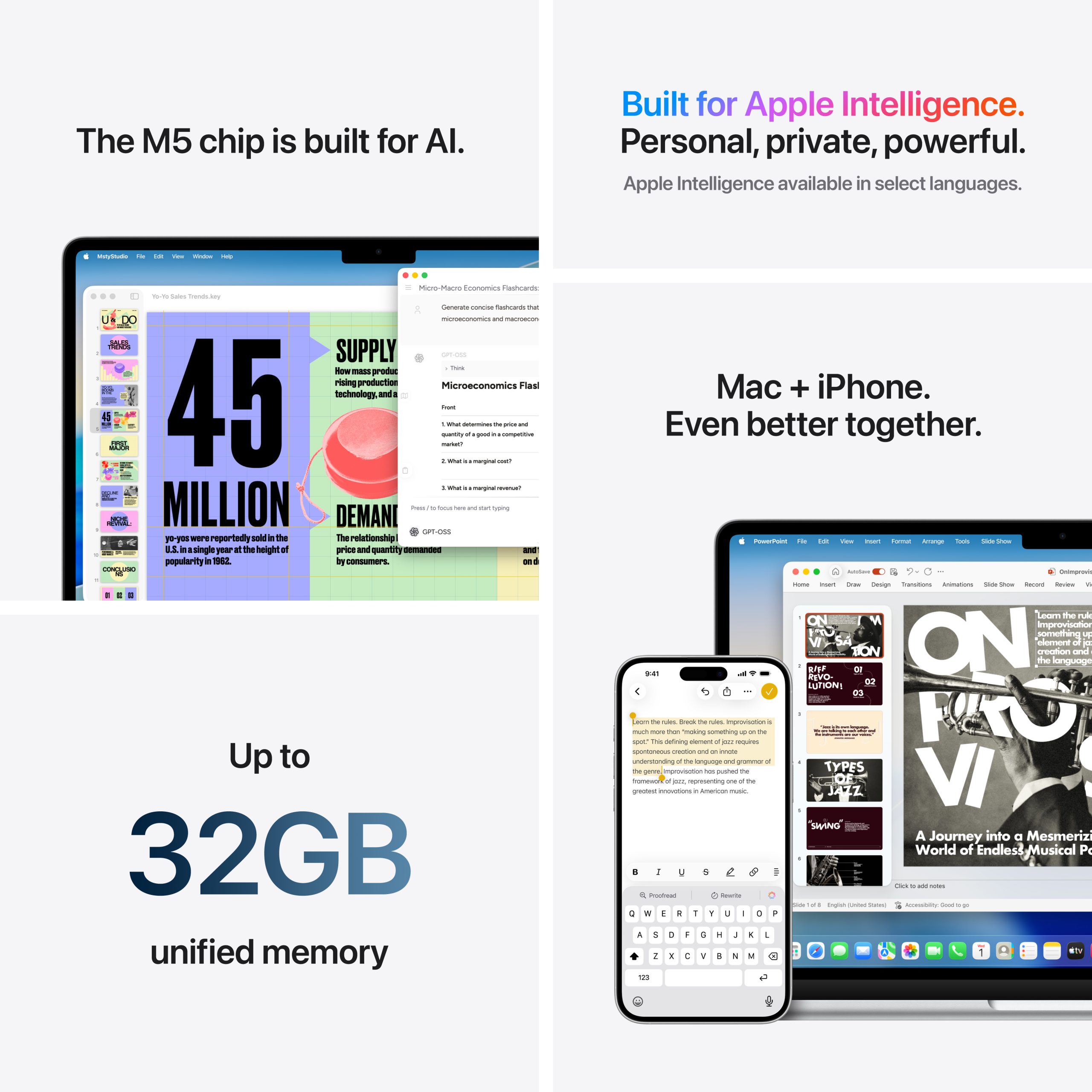 13-inch MacBook Air: Apple M5 chip with 10-core CPU and 10-core GPU, 16GB, 1TB SSD - Silver - Image 8