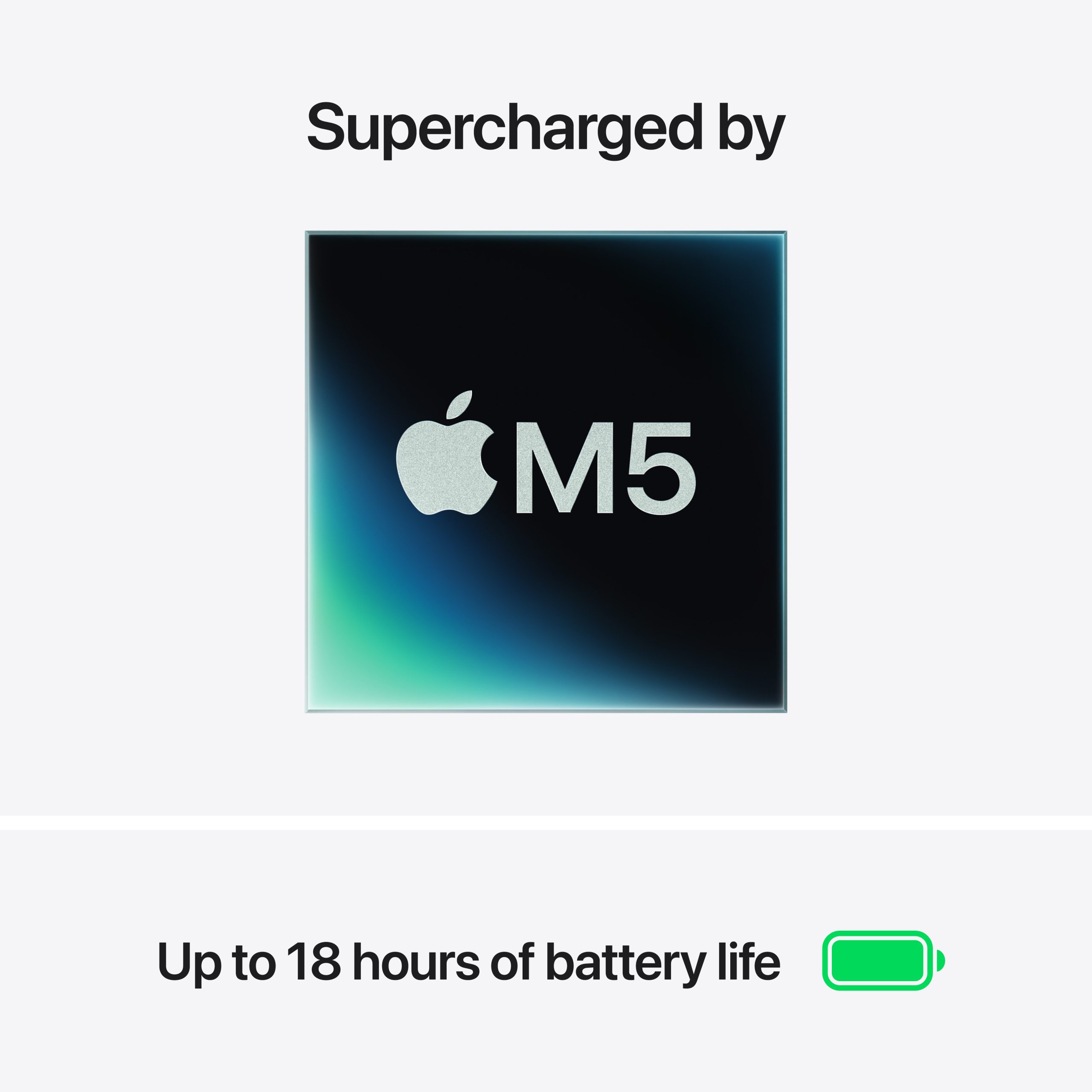 13-inch MacBook Air: Apple M5 chip with 10-core CPU and 10-core GPU, 24GB, 1TB SSD - Sky Blue - Image 4