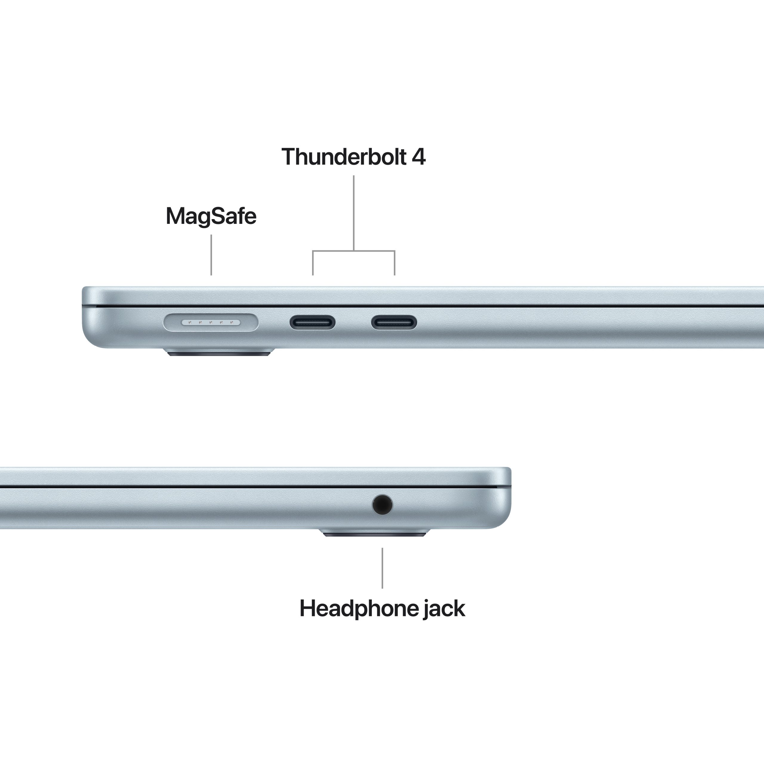 13-inch MacBook Air: Apple M5 chip with 10-core CPU and 10-core GPU, 24GB, 1TB SSD - Sky Blue - Image 6
