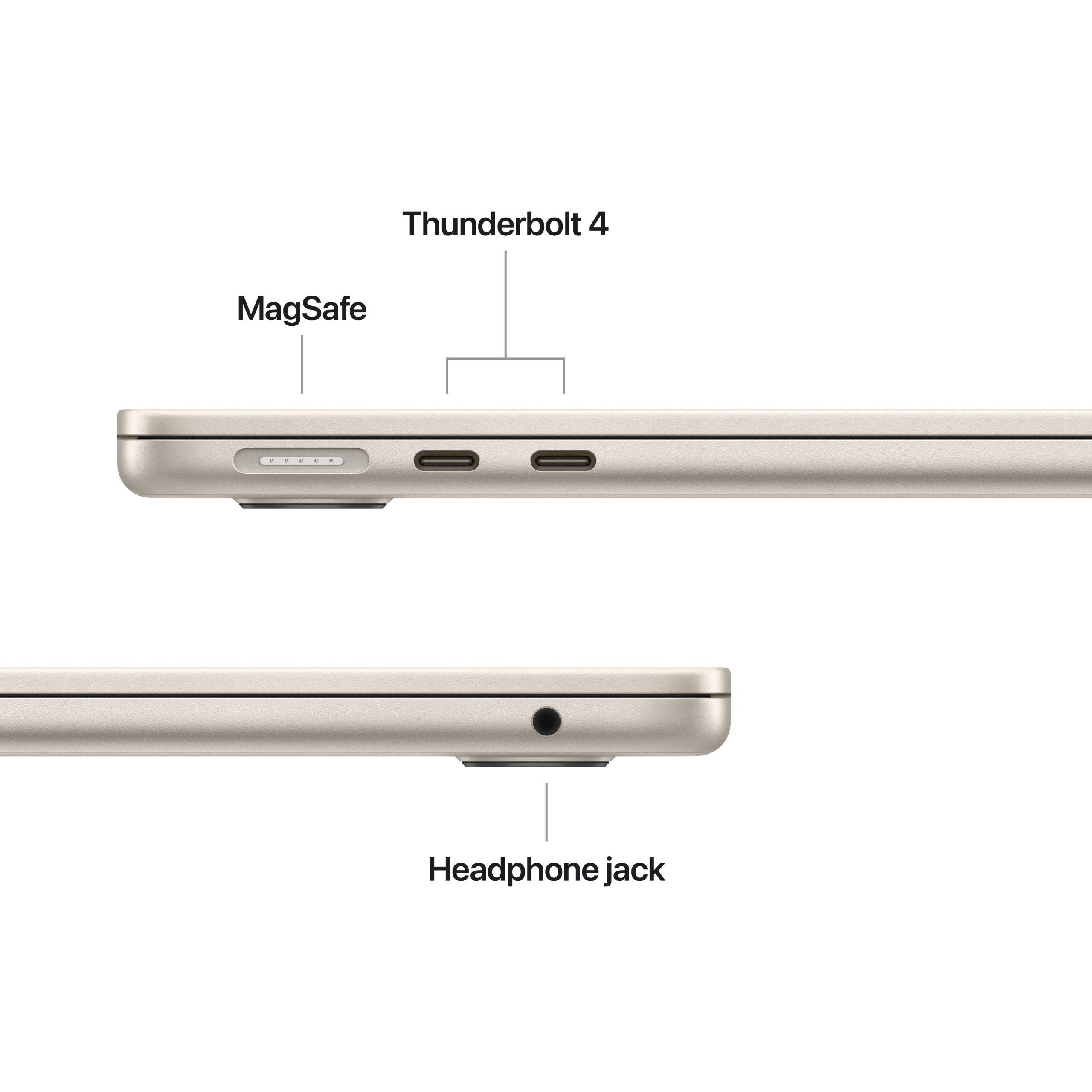 13-inch MacBook Air: Apple M5 chip with 10-core CPU and 10-core GPU, 24GB, 1TB SSD - Starlight - Image 6