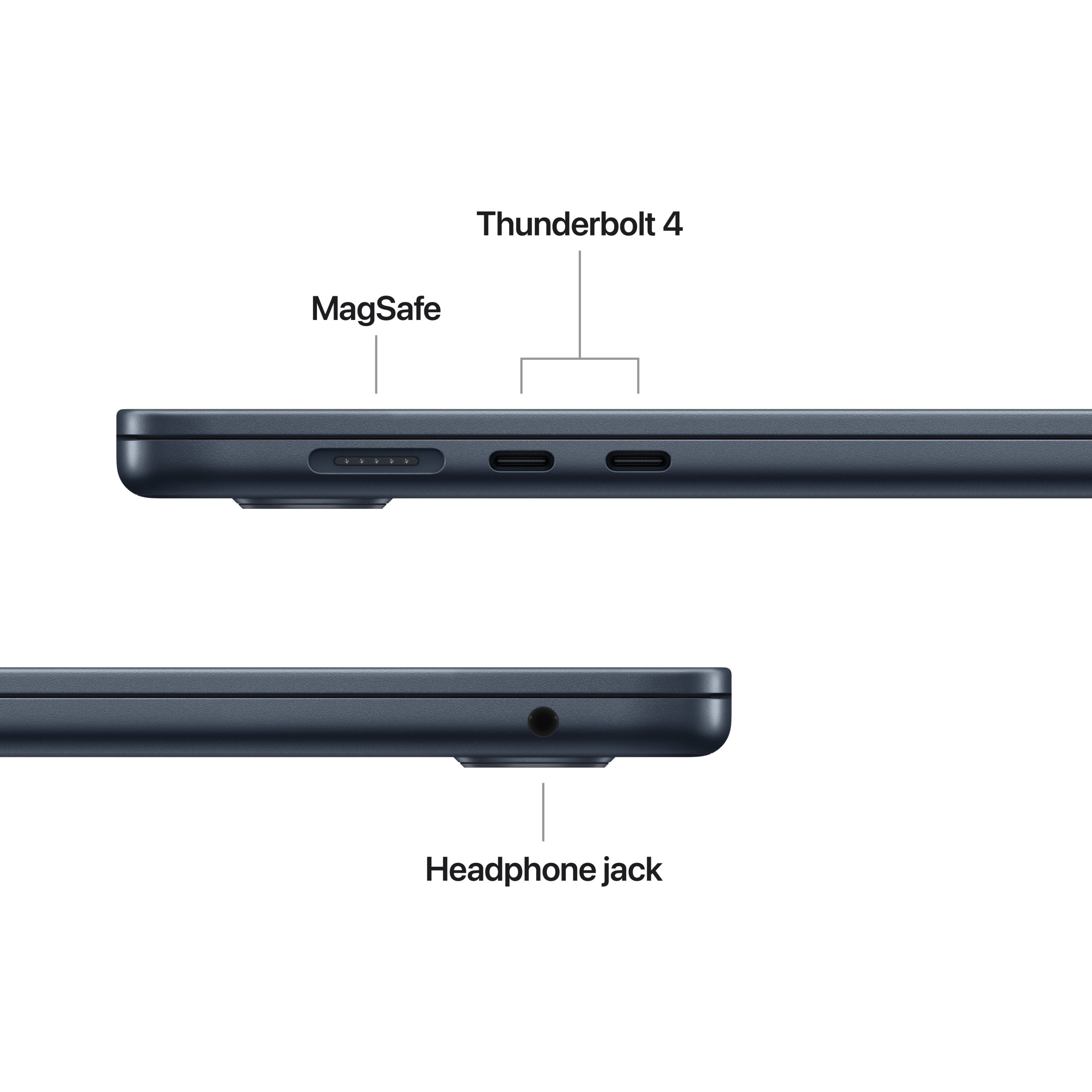 15-inch MacBook Air: Apple M5 chip with 10-core CPU and 10-core GPU, 16GB, 1TB SSD - Midnight - Image 6