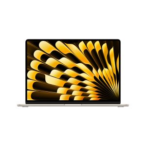 Starlight 15-inch MacBook Air with M5 chip, on white background available at Macpoint Technologies