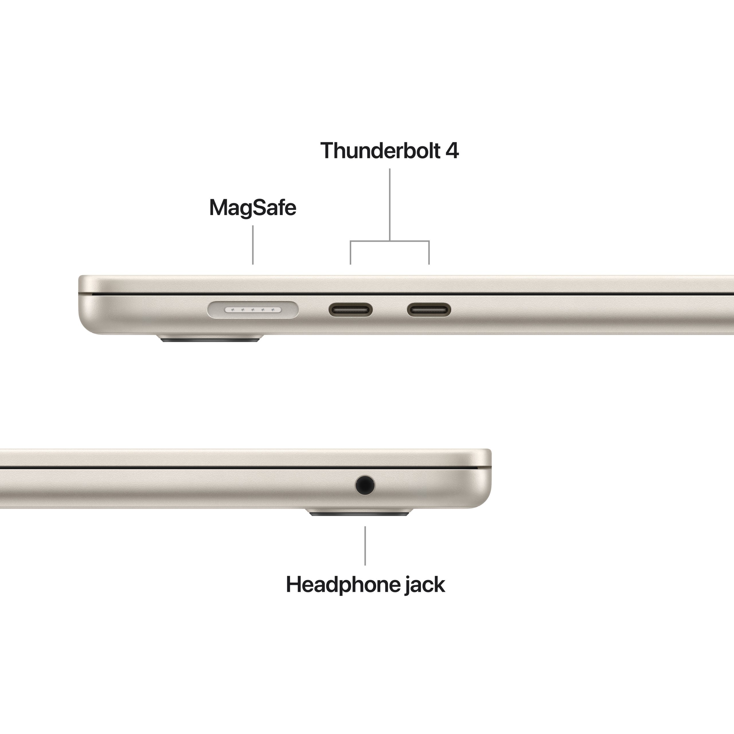 15-inch MacBook Air: Apple M5 chip with 10-core CPU and 10-core GPU, 16GB, 1TB SSD - Starlight - Image 6